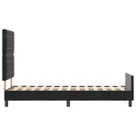 ZNTS Bed Frame Black 80x200 cm Velvet 3344839