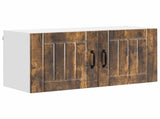 Wall Cabinet LUCCA Smoked Oak 80 x 31 x 40 cm Engineered Wood 884939