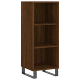 Sideboard Brown Oak 34.5x32.5x90 cm Engineered Wood 828763