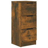 Sideboard Smoked Oak 30x30x70 cm Engineered Wood 817012