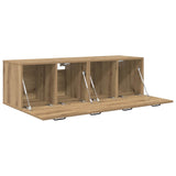Wall Cabinet 2 pcs 120 x 36.5 x 35 cm Engineered Wood 3445759