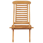 ZNTS Folding Garden Chair 50x90x69 cm Solid Wood Teak 319163