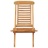 ZNTS Folding Garden Chair 50x90x69 cm Solid Wood Teak 319163
