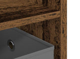 TV stand with Drawer Old Wood 79 x 40 x 48 cm 8000466