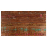 Table Top 100x60x2.5 cm Rectangular Solid Wood Reclaimed 371063