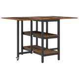 Dinning Table 122 x 80 x 76.5 cm Engineered Wood Old Wood 8006041