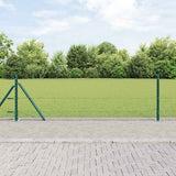 Welded Wire Fence with Concrete Base 10 x 0.6 m 3353472