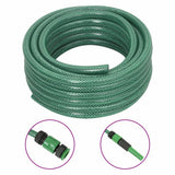 Garden Hose with Fitting Set Green 0.5" 50 m PVC 154374