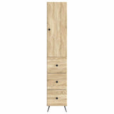 Cabinet Set 2 pcs Sonoma Oak 34.5 x 34.5 x 90 cm 3416891
