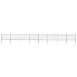 Garden Fence Steel Sturdy Rectangular Modern 277627