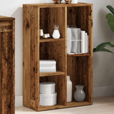 Book Cabinet Old Wood 50x25x80 cm Engineered Wood 855780