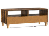 LED TV Cabinet Smoked Oak Engineered Wood 896340