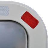 Convex Traffic Mirror Rectangle 60 x 80 cm with Reflectors 141683