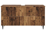Bathroom Sink Cabinet ZWOLLE Old Wood 82 x 41x 58.5 cm 896363