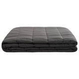 Weighted Blanket Anthracite 220 x 240 cm 11 kg 100% Cotton 205T 3442952
