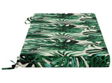 2-Piece Bench Cushions SOEST 2 pcs 100% Polyester Leaf Pattern 949649