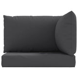 Pallet Cushions 3 pcs Anthracite Oxford Fabric 361773
