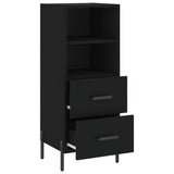 Sideboard Black 34.5x34x90 cm Engineered Wood 828677
