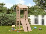 Playhouse Natural Wood Solid pine wood Large Durable Playhouse 3155810