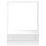 Oven Cabinet Lucca White Engineered Wood 853757