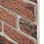 3D Wall Panels with Dark Brown Brick Design 10 pcs EPS 147197