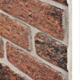 3D Wall Panels with Dark Brown Brick Design 10 pcs EPS 147197