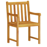 Garden Dining Set 5 pcs Brown Solid Acacia Wood 3375637