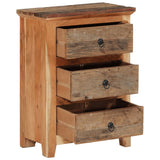 Side Cabinet 55x33x75 cm Solid Wood Acacia 354322