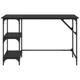 Desk Black Oak 120 x 50 x 75 cm Engineered Wood 883034