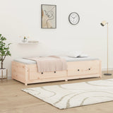 Day Bed without Mattress 90x190 cm Single Single Solid Wood Pine 821594