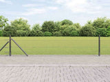 Welded Wire Fence with Concrete Base 100 x 0.4 m 3353713