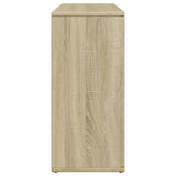 ZNTS Sideboard Sonoma Oak 90.5x29.5x65 cm Engineered Wood 849876