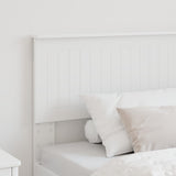 Headboard White Engineered wood 888451