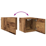 Wall Mounted TV Cabinet Wall-mounted Old Wood 30.5 x 30 x 30 cm 8003720