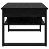 Coffee Table Black Oak 96 x 54 x 44 cm Engineered Wood 8000149