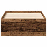 Bed Frame without Mattress Old Wood 90x200cm Engineered Wood 3328814