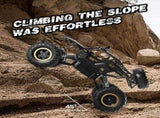 112 Rock Crawler Rechargeable Off Truck 4WD , Metal Shell LED Headlights RC Remote Control Off 06904510