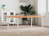 Table Top 90x90x2.5 cm Square Solid Wood Beech 355977