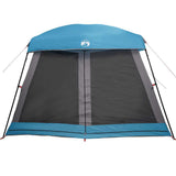 Family Tent Cabin 6-Person Blue Waterproof 4009567