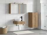 Bathroom Cabinet Set 4 pcs Artisan Oak Engineered Wood 3407374