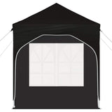 Pop-up Party Tent 192 x 192 x 245 cm Black 42019832