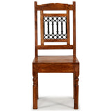 Dining Chair Set of 4 Different shades of brown 275271