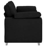 Sofa Black 180 x 77 x 82 cm Fabric 4105229