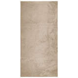 Rug HUARTE Short Pile Soft and Washable Sand 100x200 cm 375055