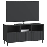 TV Cabinet with Drawer Black 102 x 34.5 x 50 cm Engineered Wood 894446