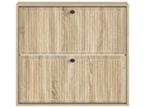 Wall-Mounted Shoe Cabinet EDE 71 x 17 x 86 cm Engineered Wood 895977