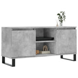 TV Cabinet Concrete Grey 104x35x50 cm Engineered Wood 827024