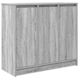 Sideboard Grey Sonoma 85x34x76 cm Engineered Wood 861630