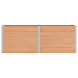 Garden Raised Bed Brown 250 x 100 x 91 cm 42039011