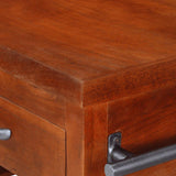 282753 Kitchen Trolley 100x48x89 cm Solid Acacia Wood